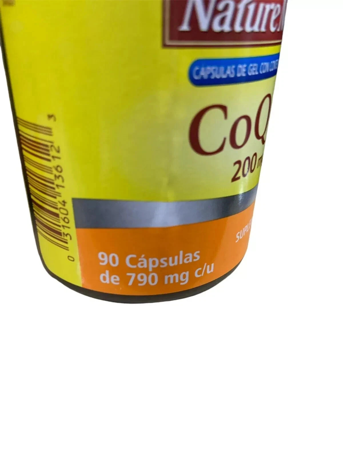 (2 pack) Nature Made CoQ10 200mg each pack – 180 capsules total