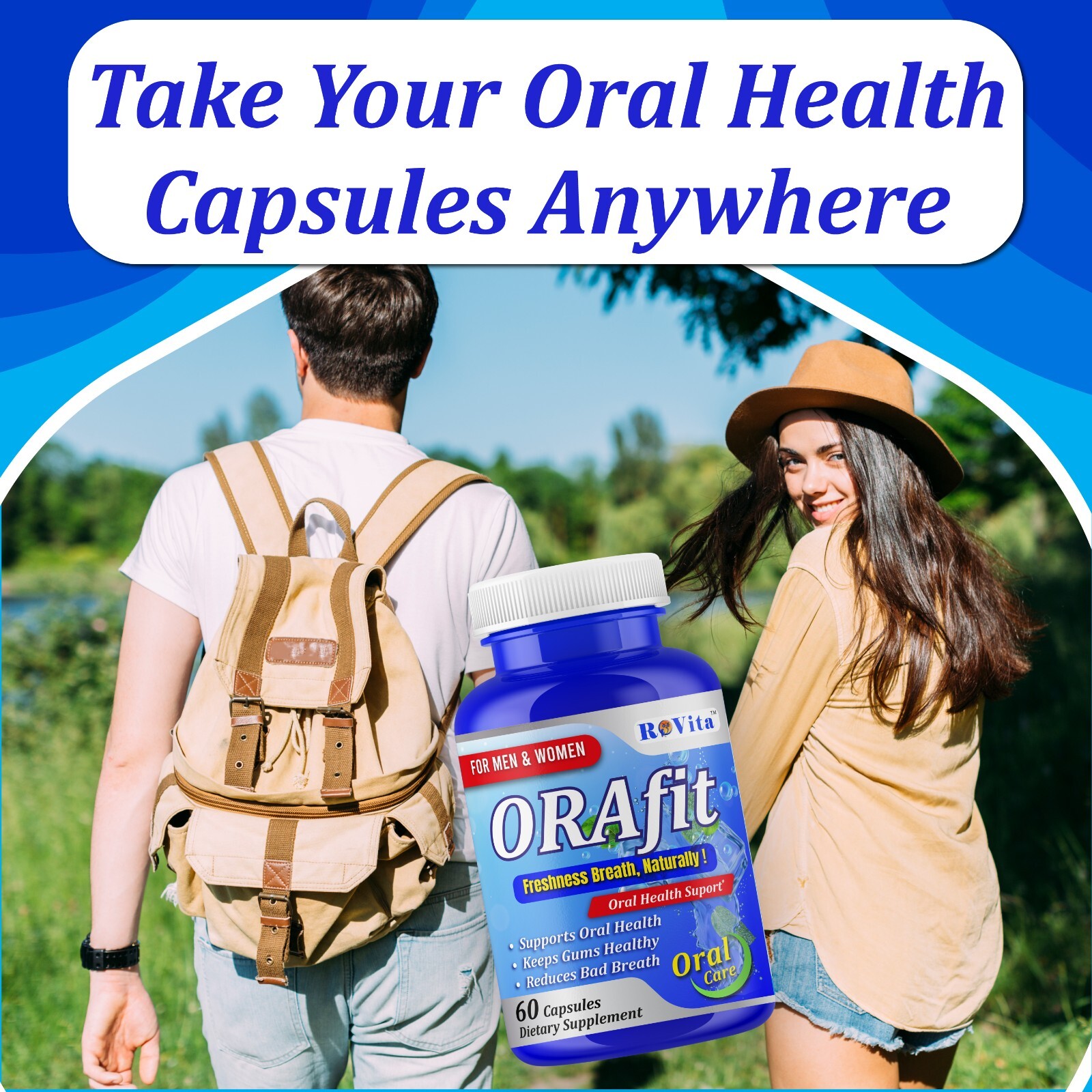Oral Breath Freshener Dental Probiotics –Oral Health Supplement for Fresh Breath