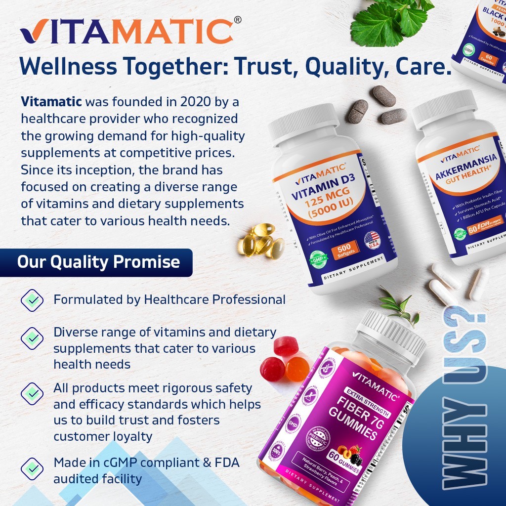 Vitamatic Zinc 50mg as Zinc Gluconate – Immunity Boosting Supplement 120 Tablets