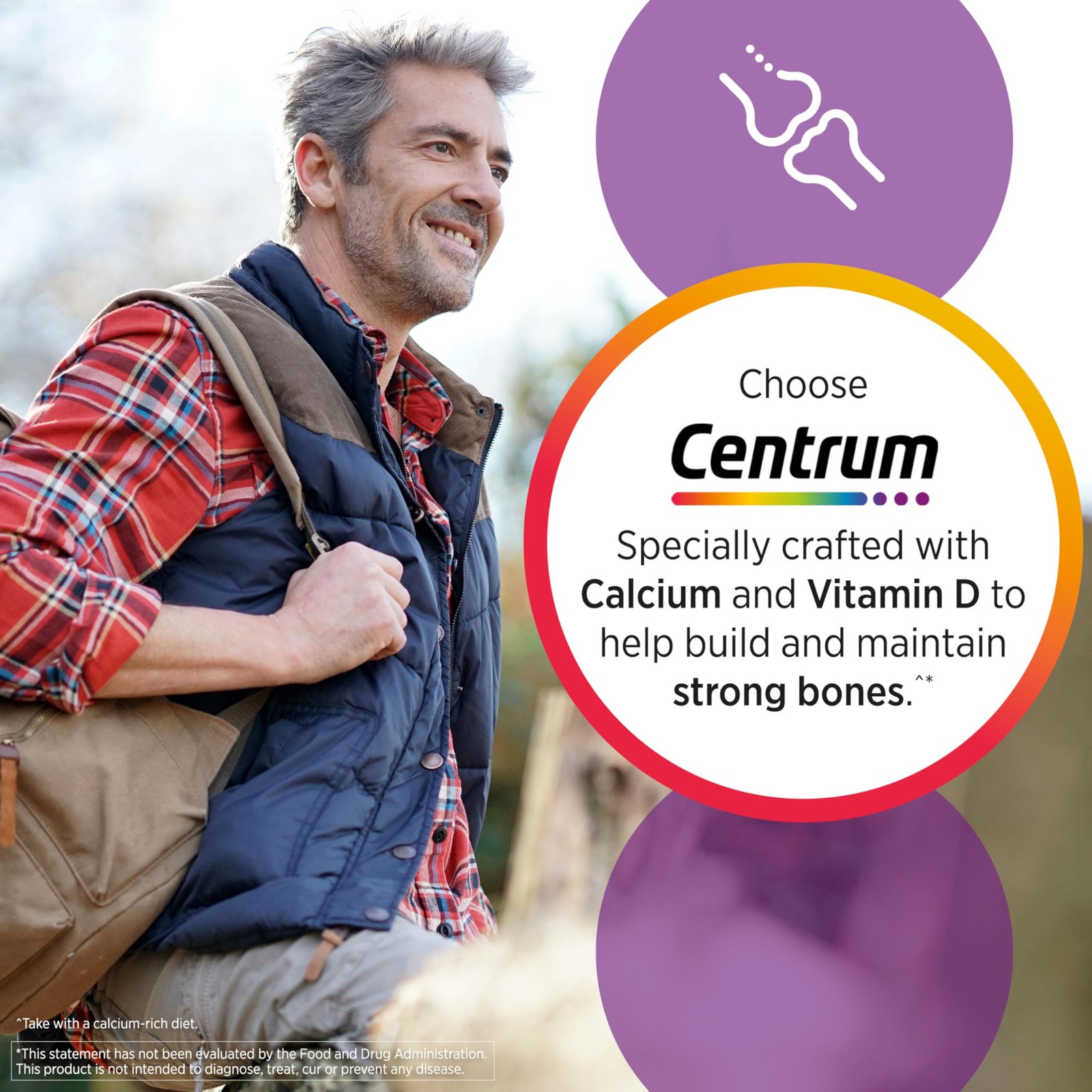 Centrum Silver Multivitamin For Men 50 Plus 100 Count Memory Immune Health Su…