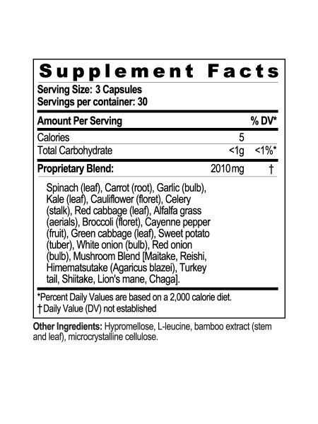 Youngevity 18 Daily Super Fruit Blend & 20 Daily Super Veggie Blend / 90 Caps