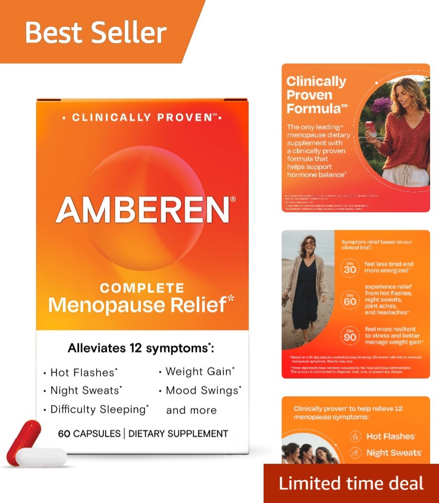 Clinically Proven Menopause Relief Supplement