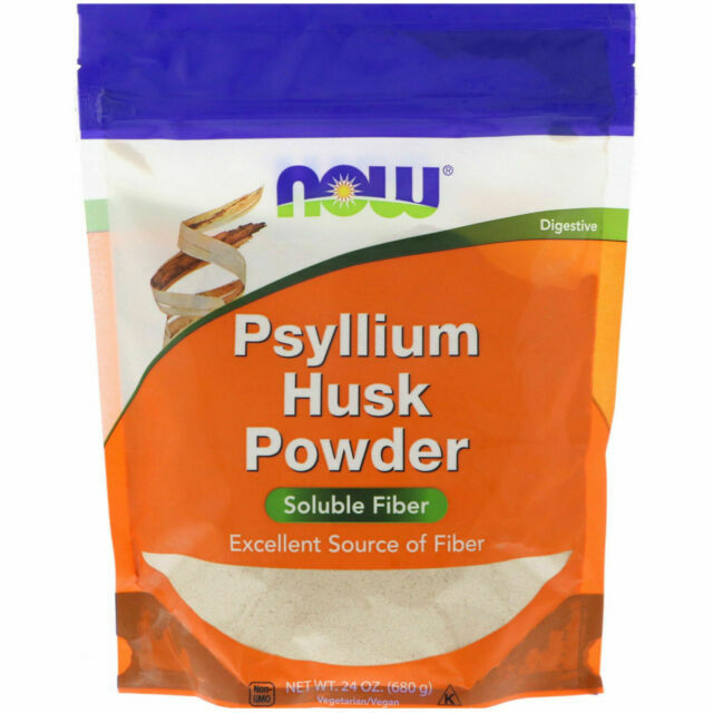NOW Foods Psyllium Husk Powder Powder 24 oz Bag