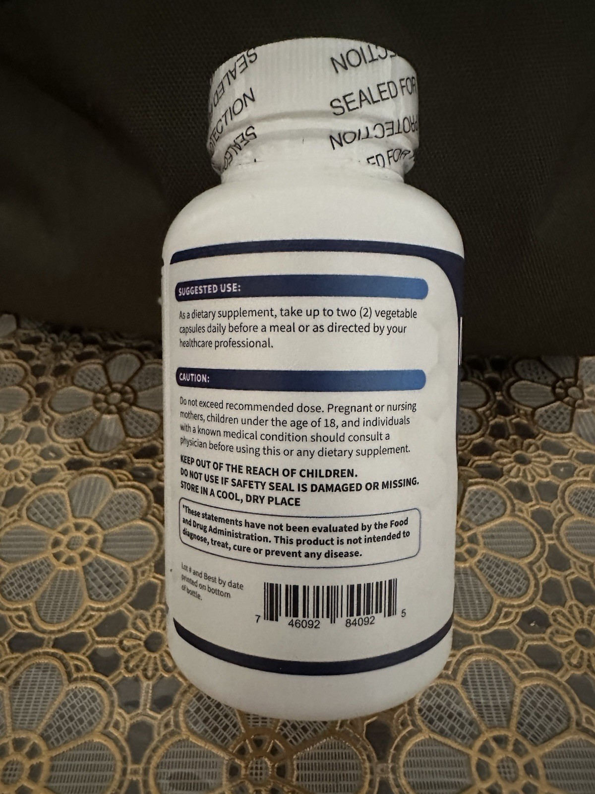 Toplux Nutrition Magnesium Complex 1000mg 90 Capsules Non-GMO Bone & Muscle