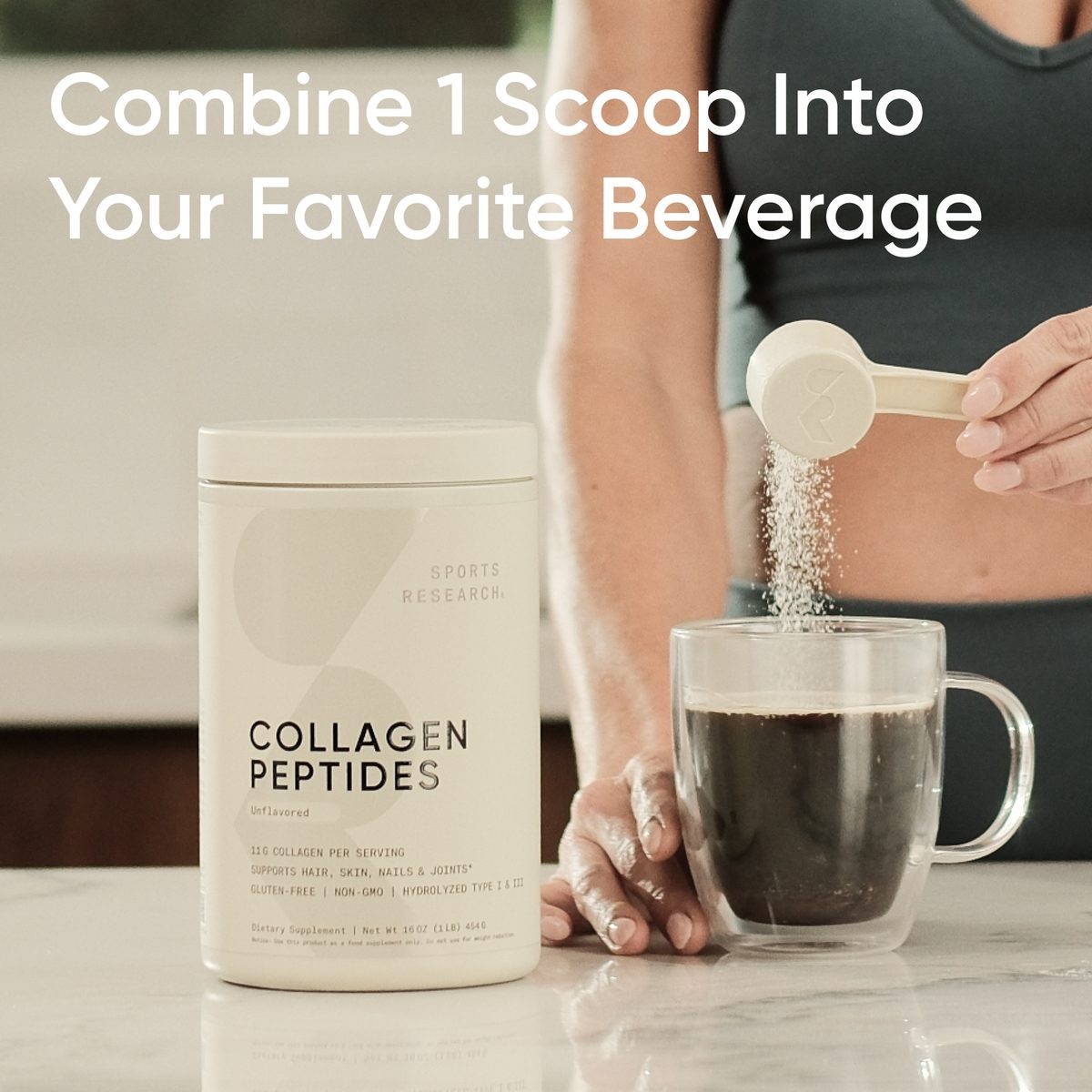 Collagen Peptides for Women & Men Hydrolyzed Type 1 & 3 Collagen Powder Protein