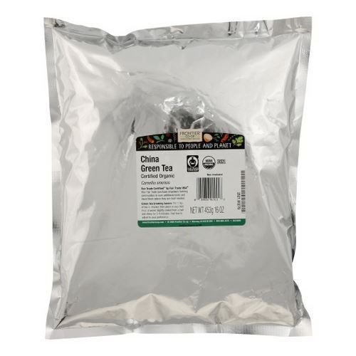 Organic Fair Trade China Green Tea 16 Oz By Frontier Coop