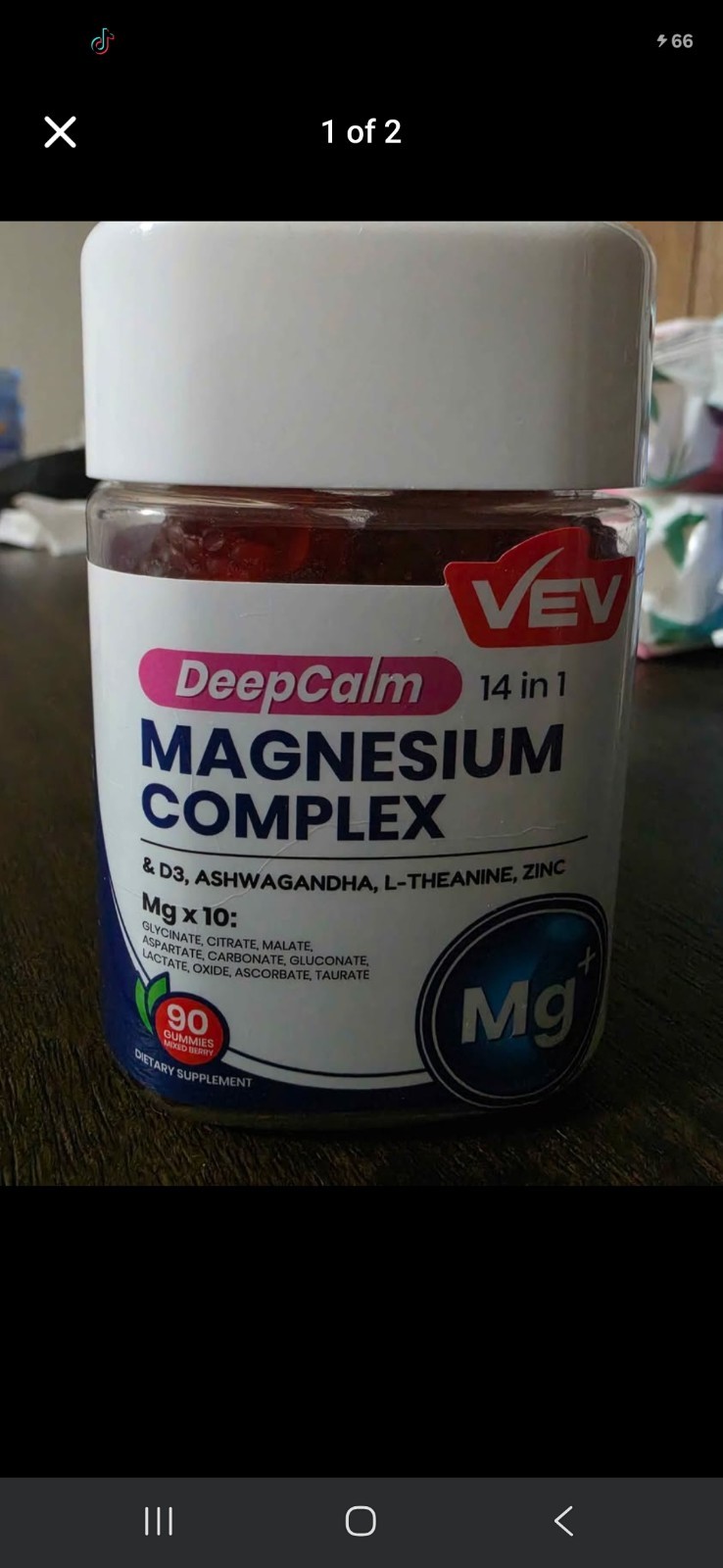 Magnesium Complex And Charcoal Probiotic