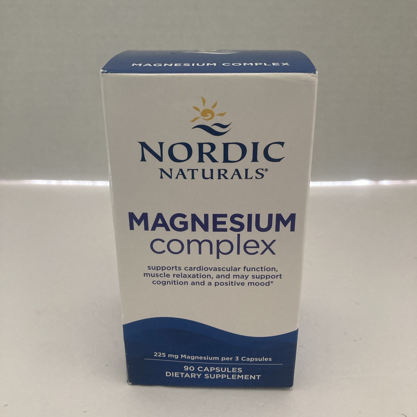 🌞 Nordic Naturals Magnesium Complex 90 Capsules, Exp 06/2027