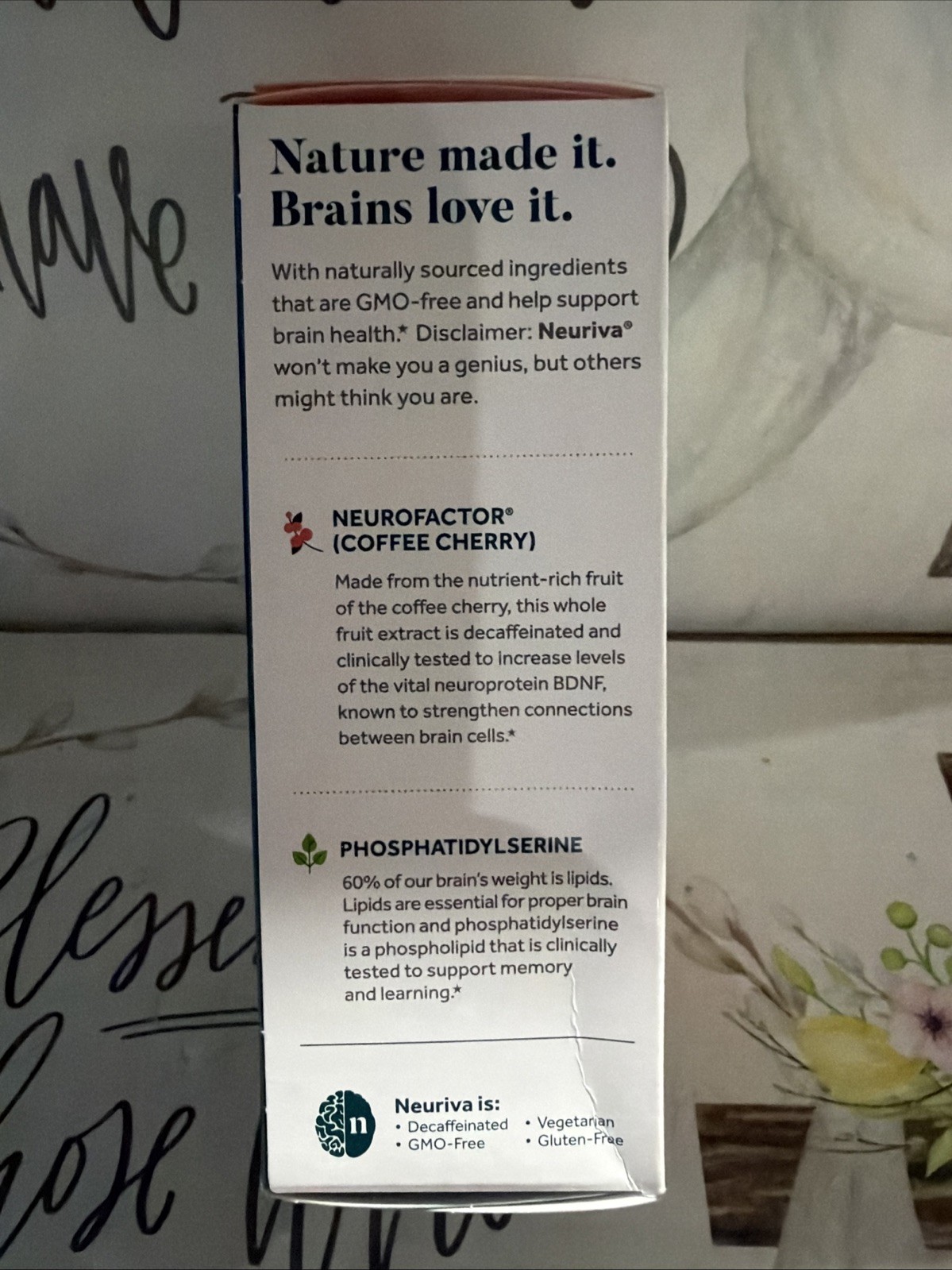 Schiff Neuriva Brain Health Original 30 Caps Exp:09/26