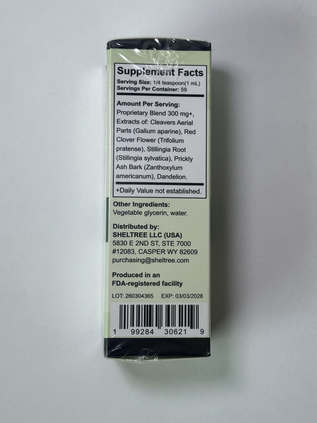 SHELTREE HEALTH Lymphatic Drainage Drops, 2 Fl. Oz | Organic Lymphatic Drainage