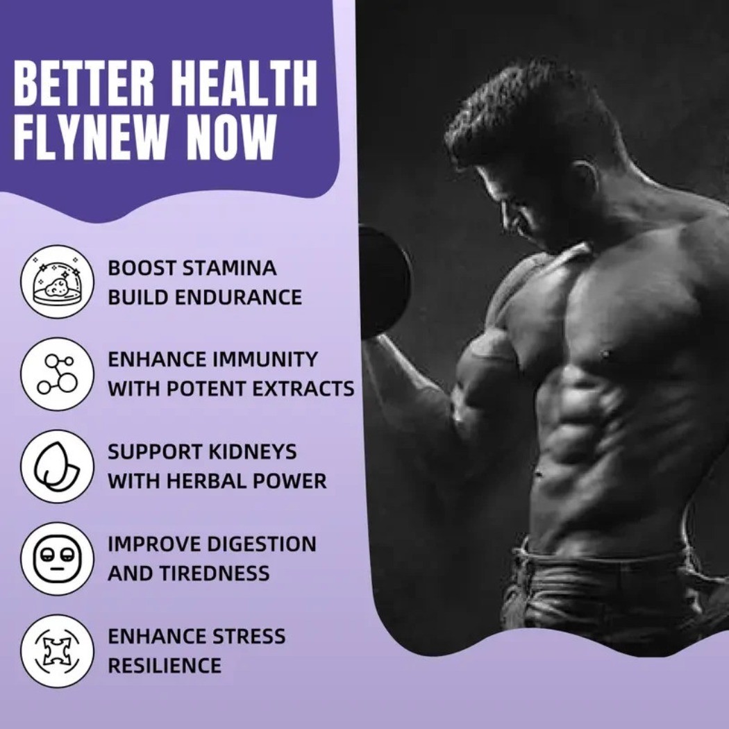 3 ~ PCS NEW Flynew Optimal Potency | Shilajit Ultra | Adaptogen Energy Stamina