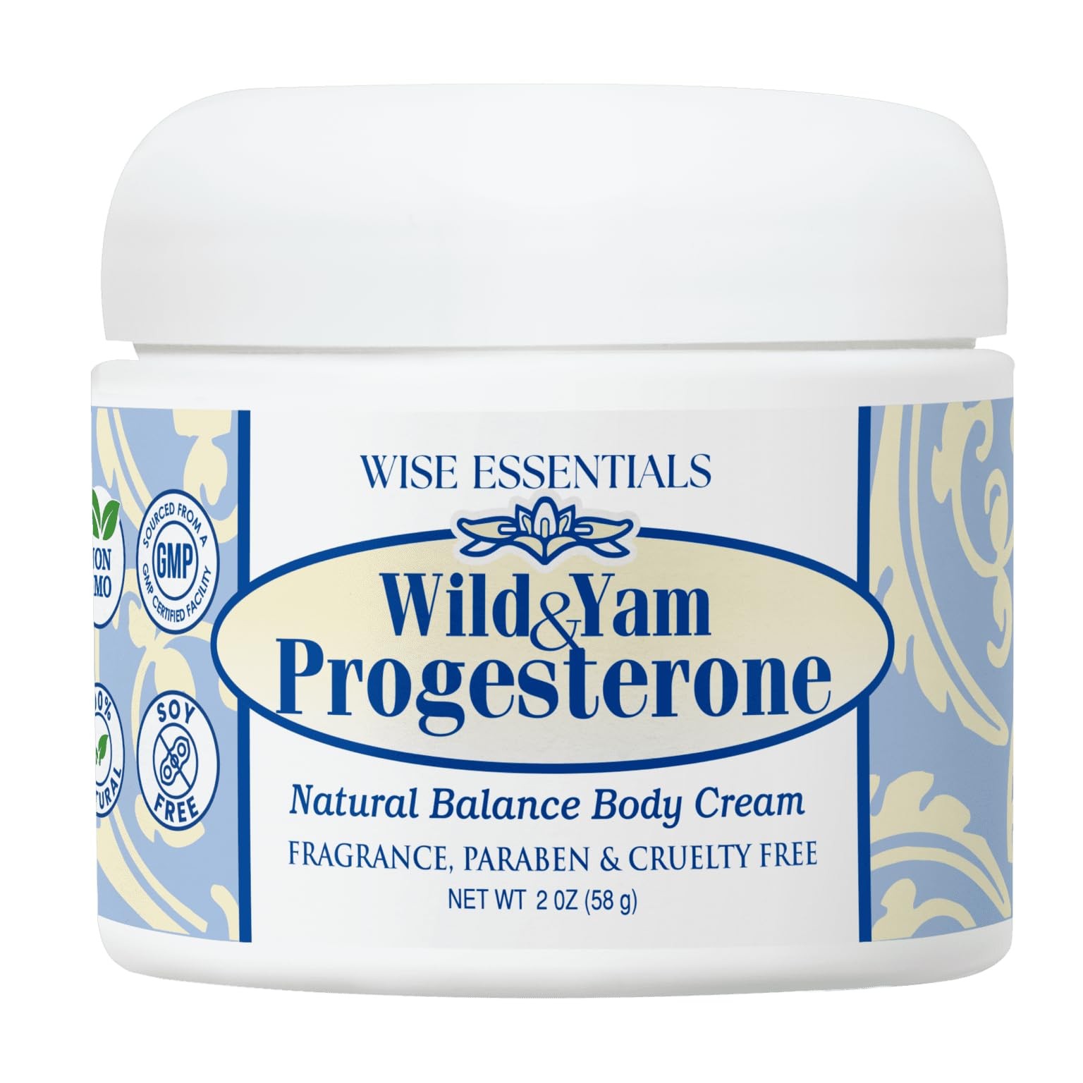 Wild Yam Progesterone Cream Unscented
