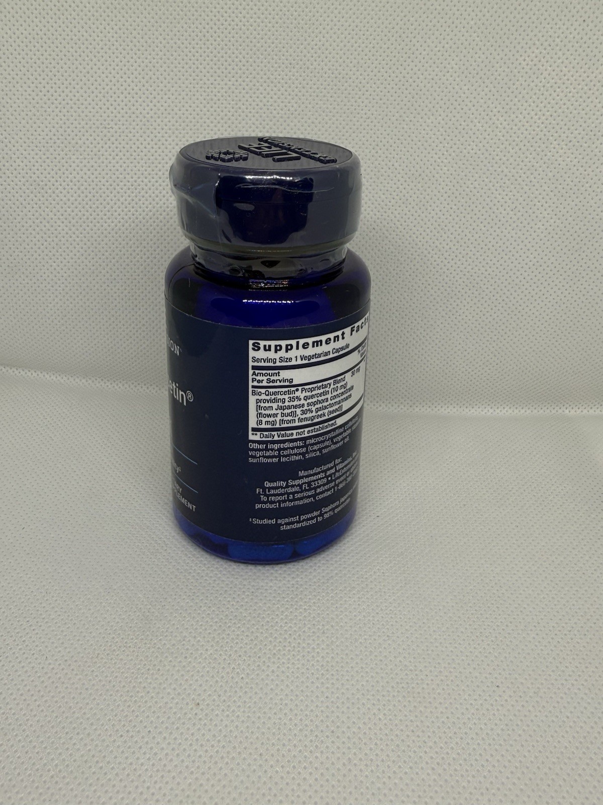 Life Extension Bio-Quercetin, 30 Vegetarian Capsules, Exp 06/2027