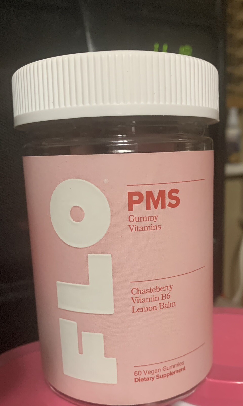 O Positiv FLO PMS Gummy Vitamins 60 Vegan Gummies – New & Sealed! Exp 06/2025