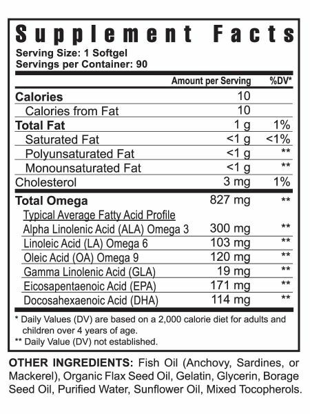 Youngevity Ultimate EFA Plus 90 soft gels