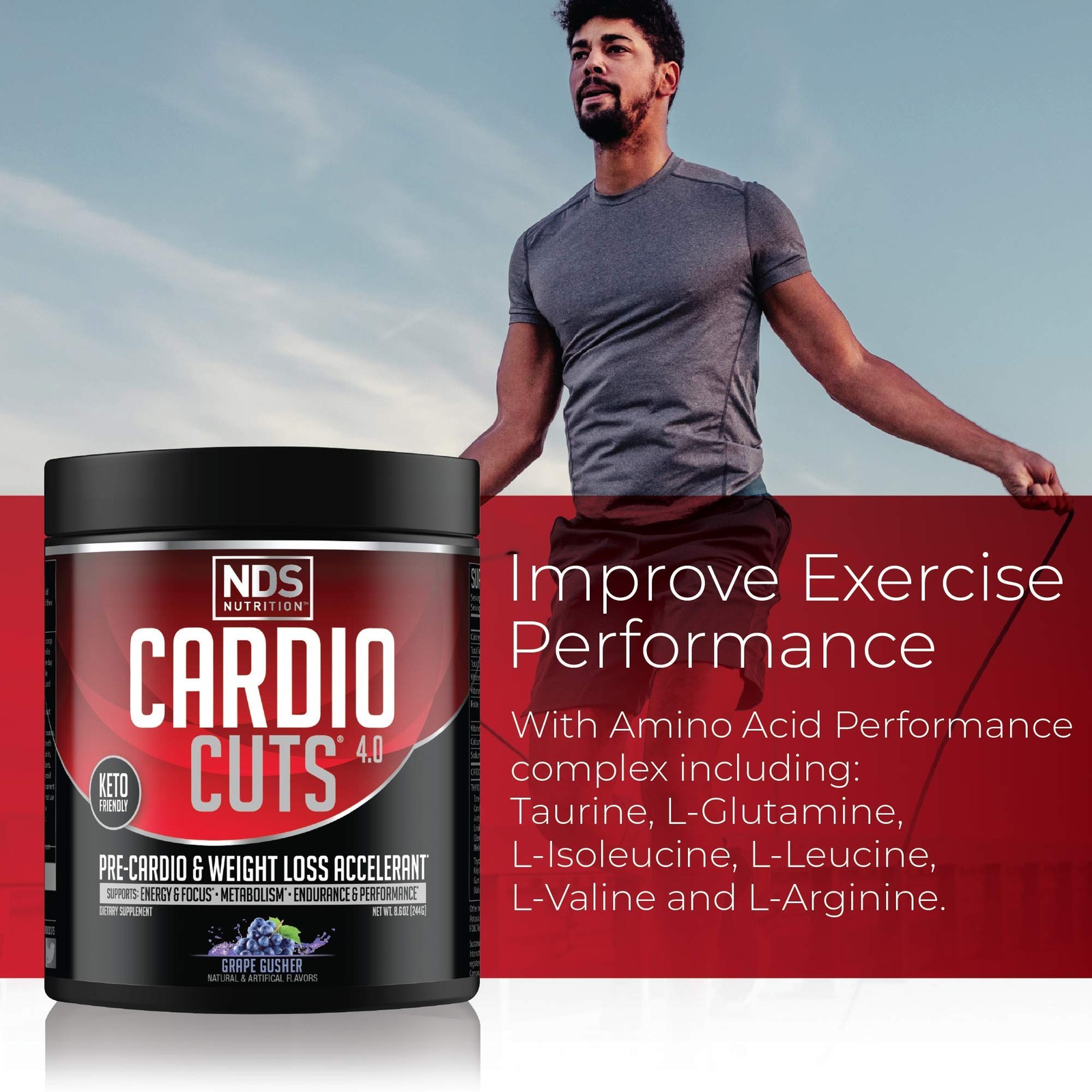 Cardio Cuts NDS Nutrition 4.0 Pre Workout Supplement Advanced Weight Loss an…