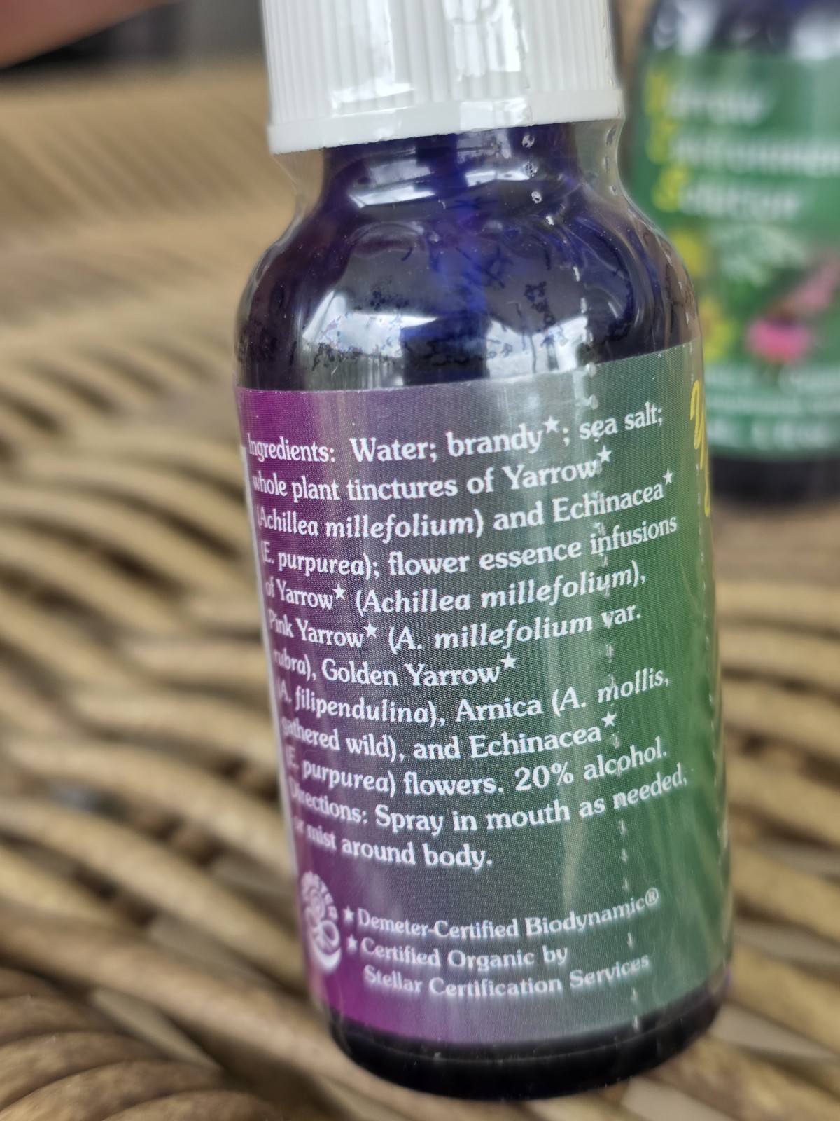Lot Of 3 Flower Essence Services Yarrow Herbal Environmental Spray 1 Fl Oz 1oz
