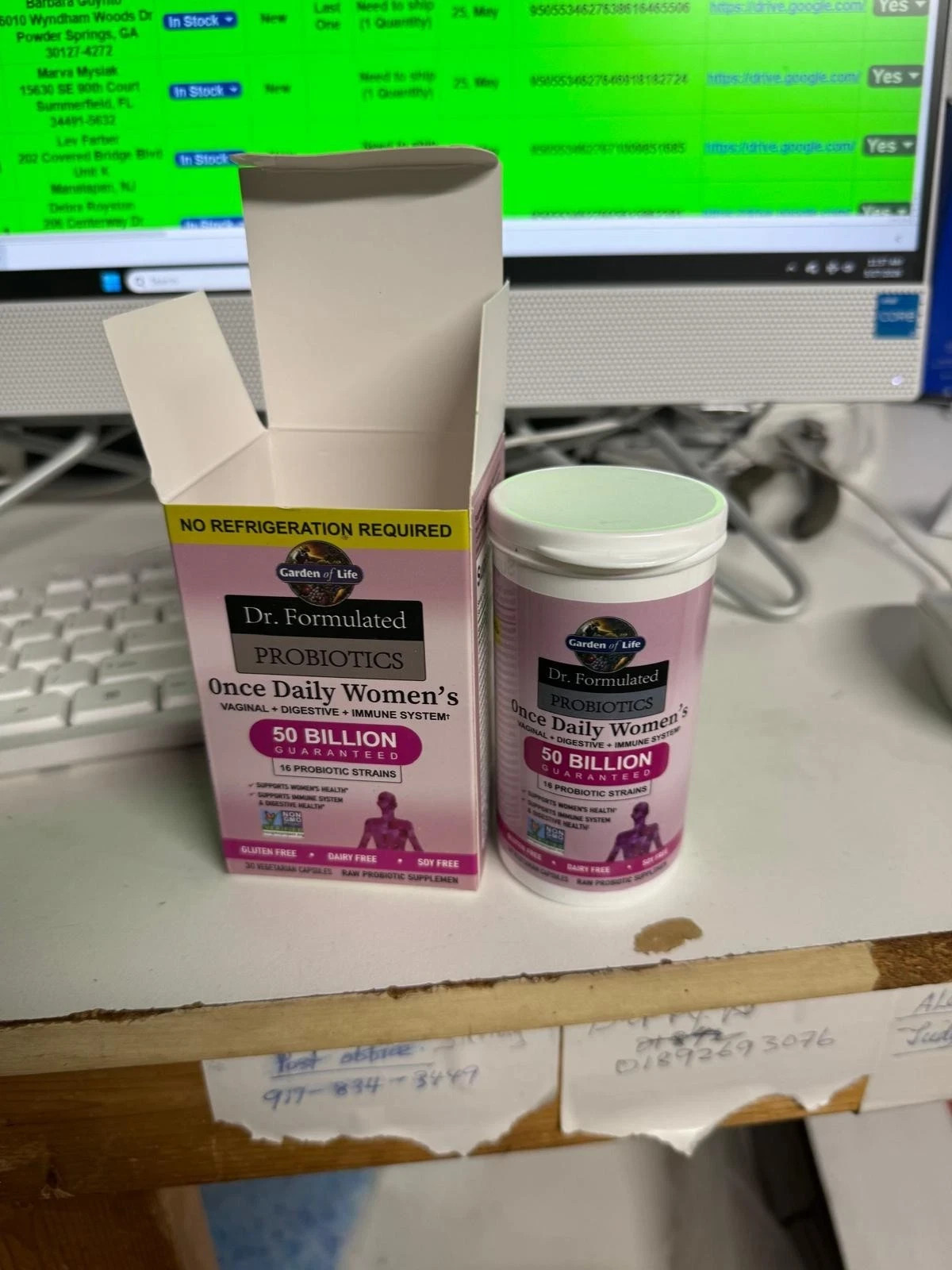 Garden of Life Dr. Formulated Probiotics for Women’s 50B CFU 16 Prob 30Caps~2027