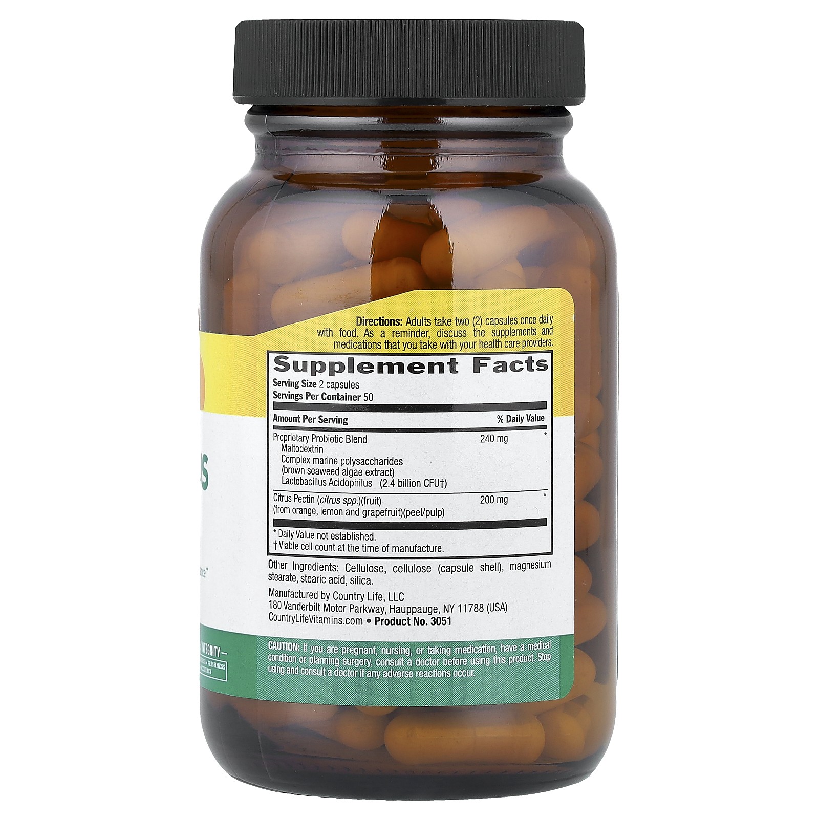 Acidophilus with Pectin, 100 Vegan Capsules