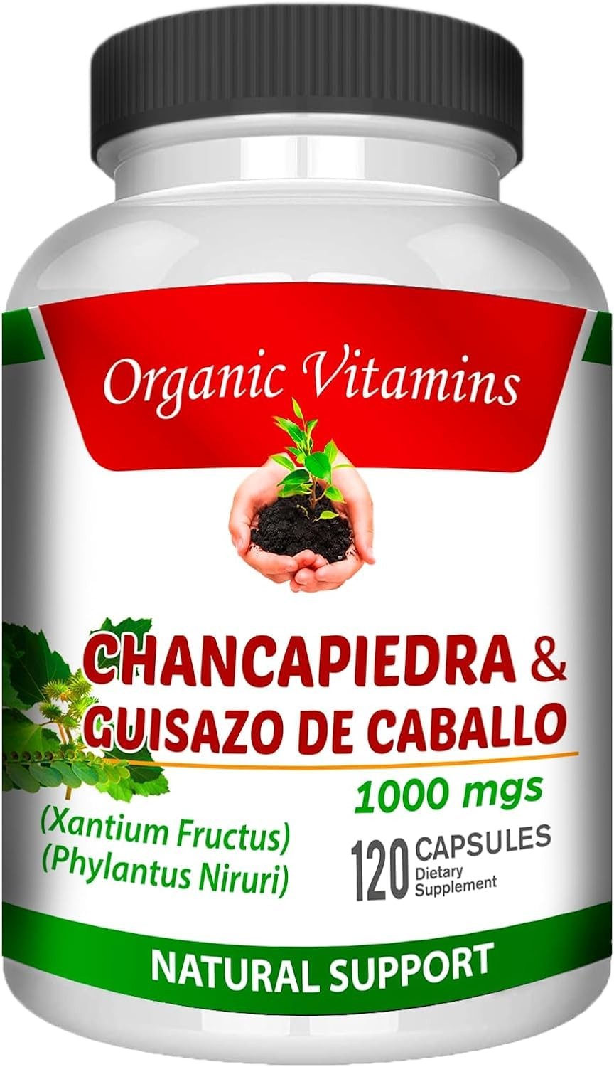 Guisazo De Caballo and Chancapiedra Organic Vitamins 1 Count (Pack of 120)