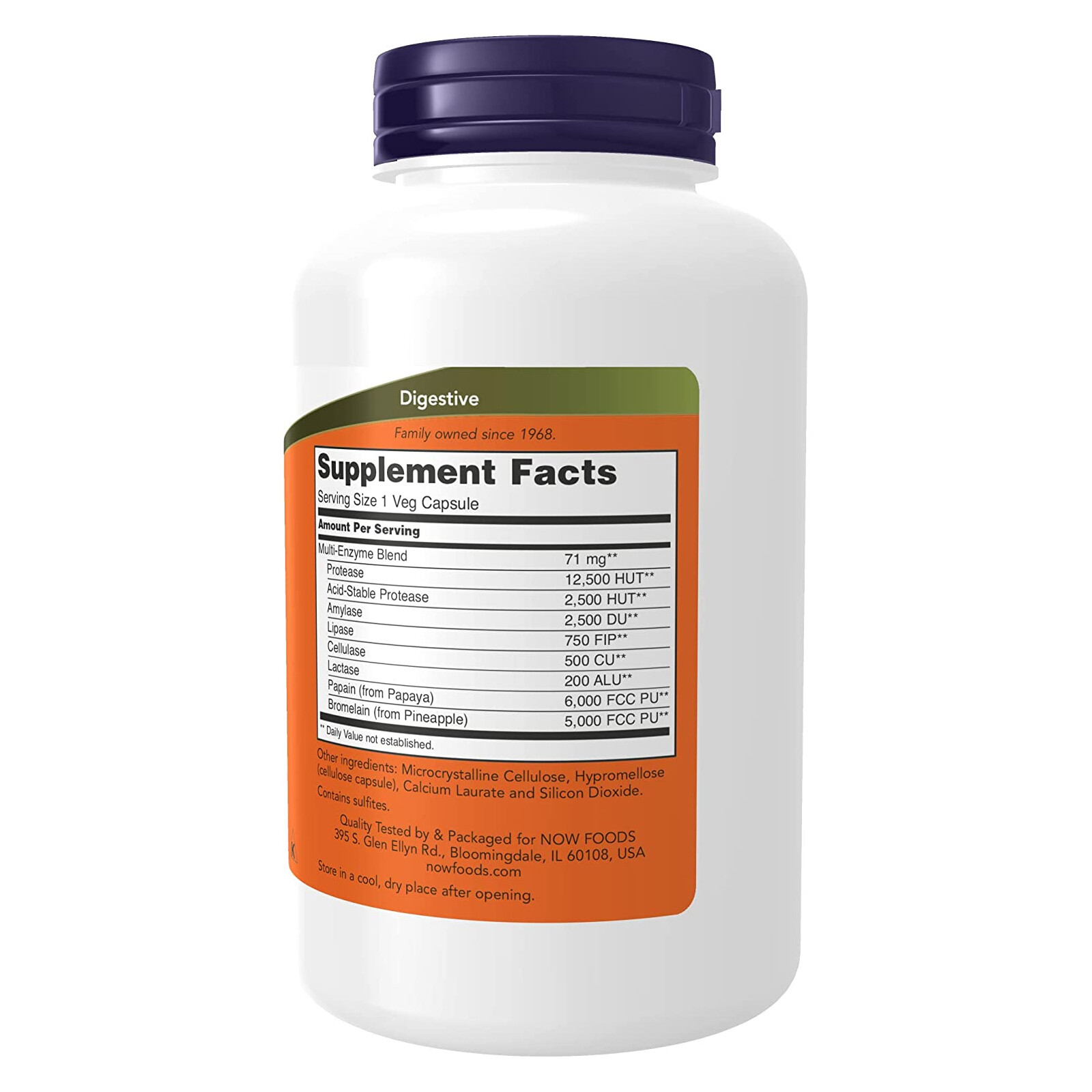 NOW FOODS Plant Enzymes – 240 Veg Capsules