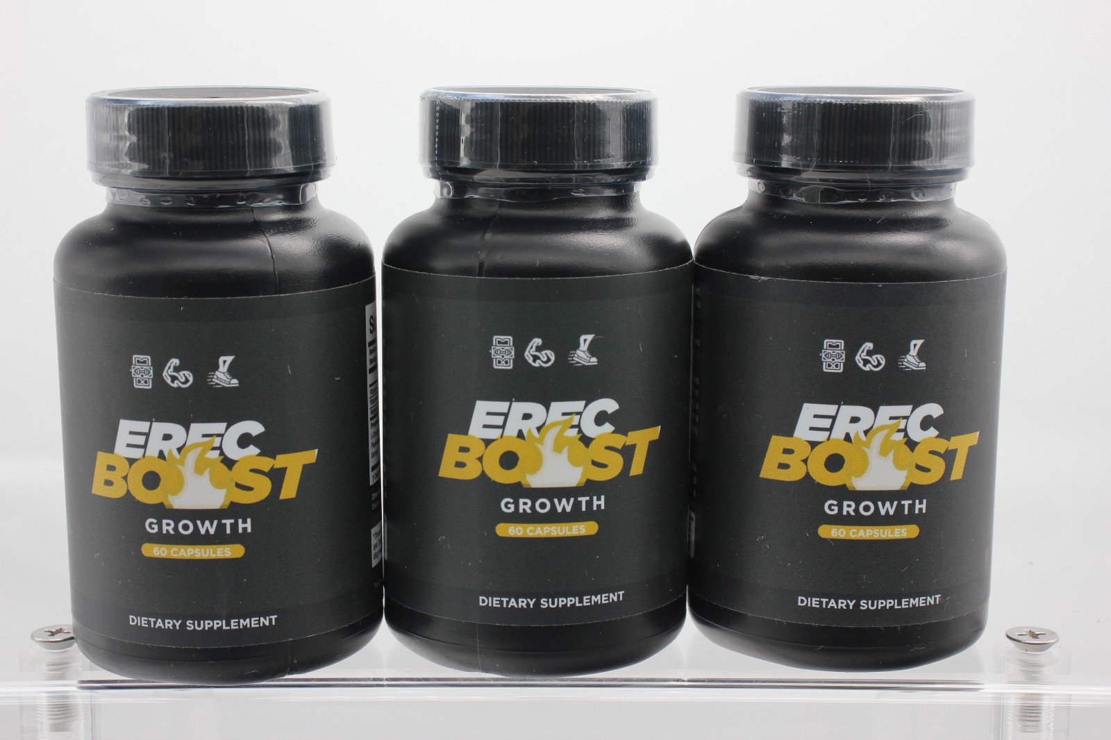 ErecBoost Growth 3 PC Mens Enhancement Supplement; 180 Capsules (60X3)