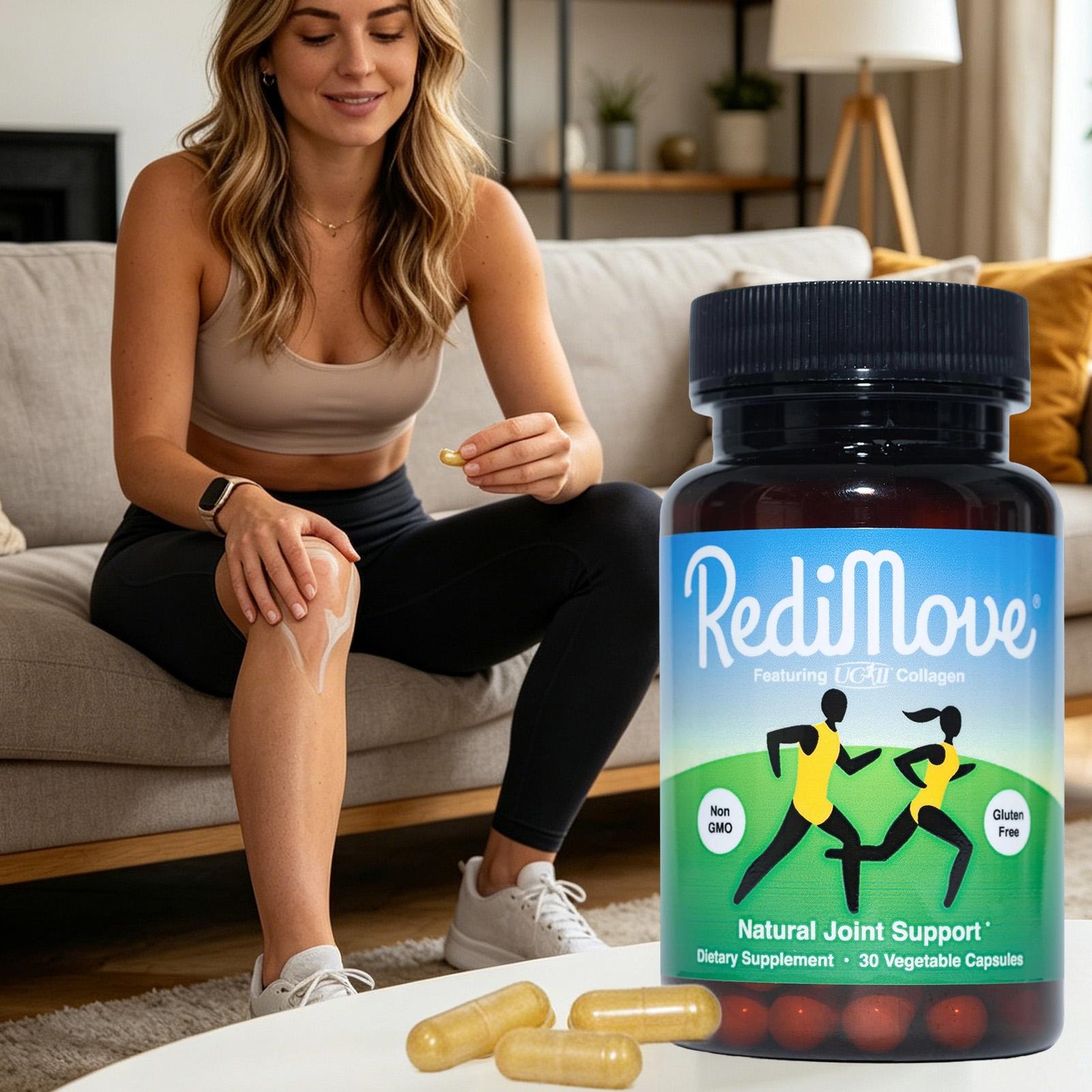 3Pack NEW REDIMOVE Natural Joint Support Non GMO & Gluten Free