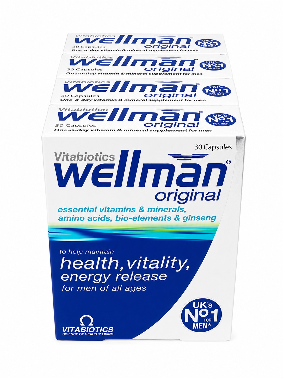 Vitabiotics Wellman Original 30 Capsules