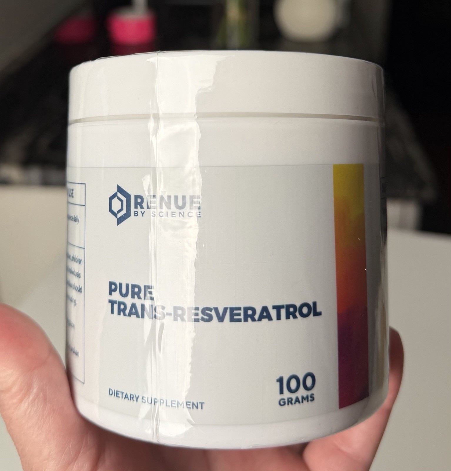 Renue By Science Pure Trans-Resveratrol 100 grams