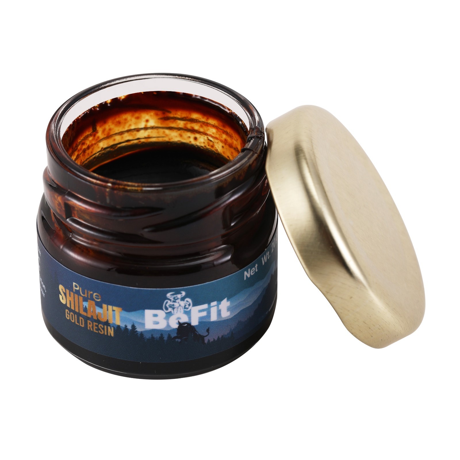 Befit Himalayan Shilajit Soft Resin 20g | Organic 100% Pure | Fulvic Acid