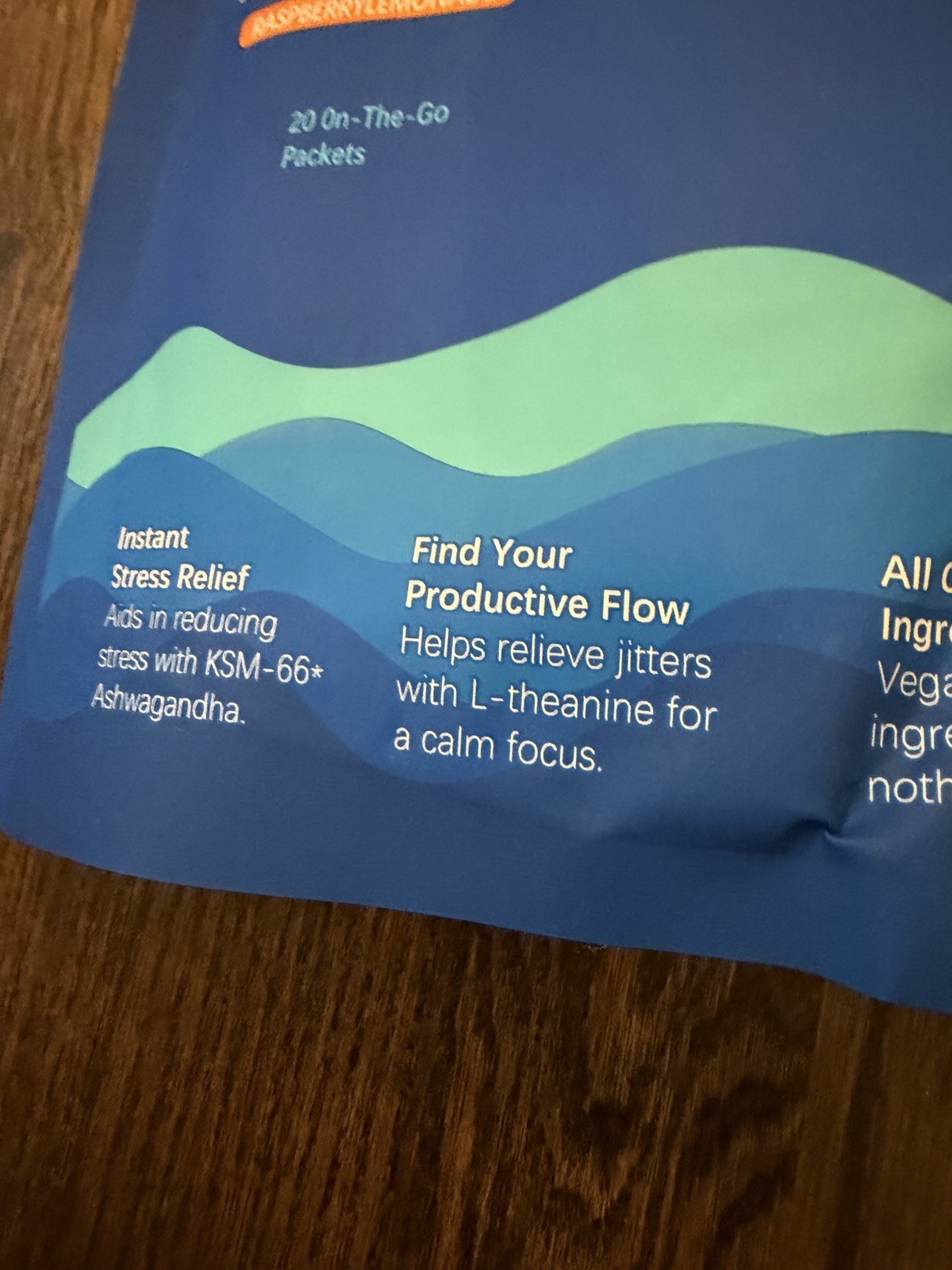 ESUNM Calm Magnesium Drink Mix Packets, 20 Packs NEW Sealed