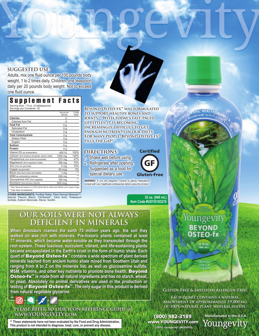 Youngevity Dr. Wallach Beyond Osteo-FX™ Liquid – 32 fl oz