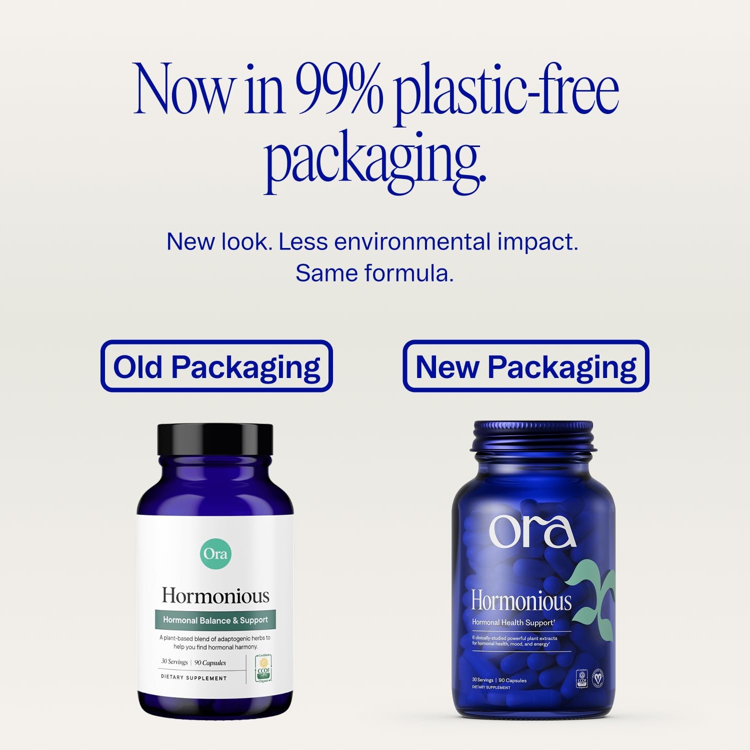 Ora Organic Natural Hormone Balance Supplement & Hormonal Acne Relief for Wom…