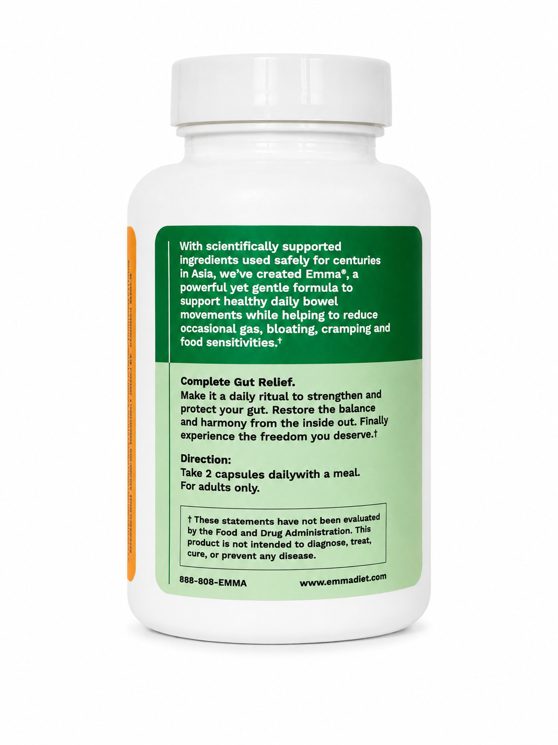 Emma by Enclave BioActives a botanical dietary supplement for bloating,gas Qty 2