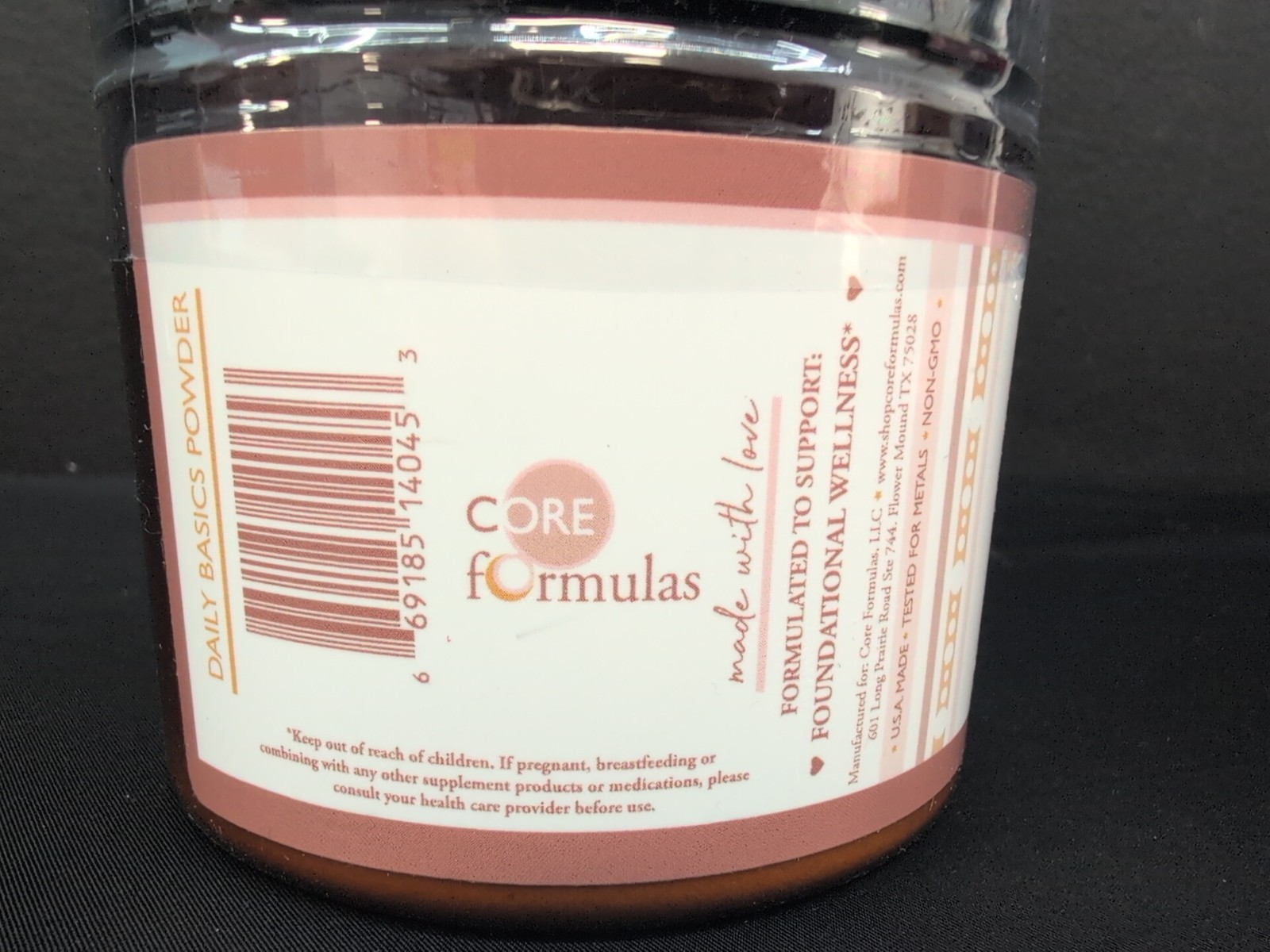 Core Formulas Daily Basics Our Signature Foundations Dietary Supplement 159Grams