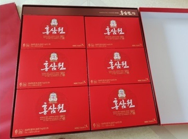 Cheong Kwan Jang Korean Red Ginseng Drink Hongsamwon 3L (101.4 fl oz) 60 Pouches