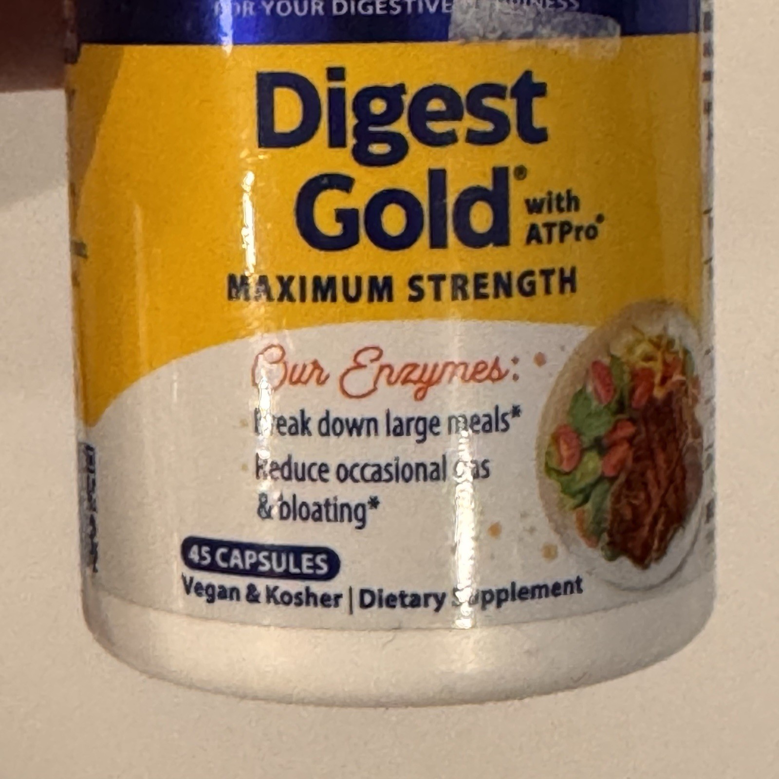 Enzymedica Digest Gold (45) & Digest Spectrum (30) & GlutenEase (60) 12/26-8/27