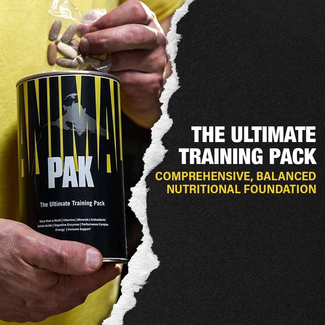 (2 Pack) Animal Pak Multivitamin Sports Nutrition 30 Packets FREESHIP