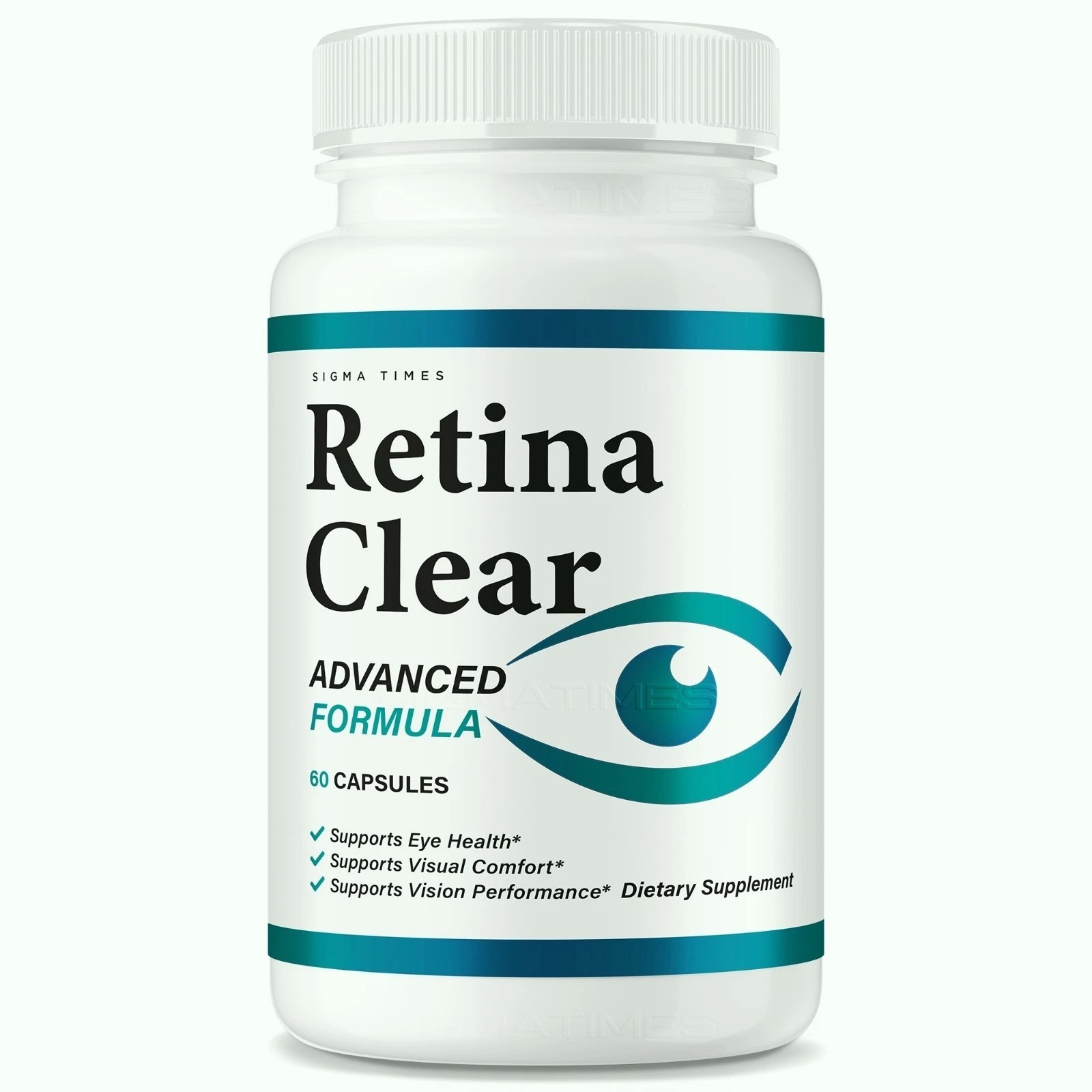 Retina Clear Pills for Men and Women Eye Health Support, RetinaClear 60 Capsules
