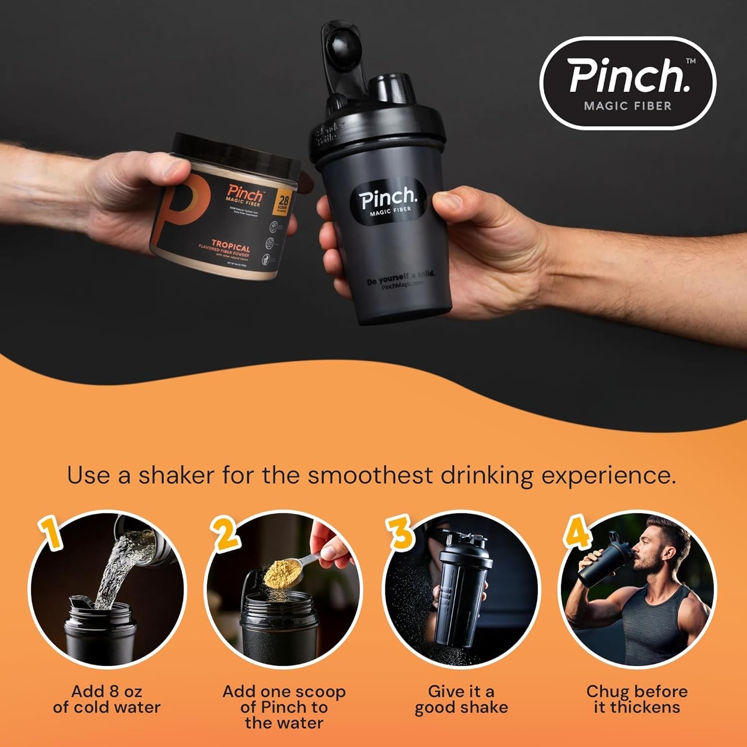 Fiber Tropical Flavor 2-Pack Pinch Magic