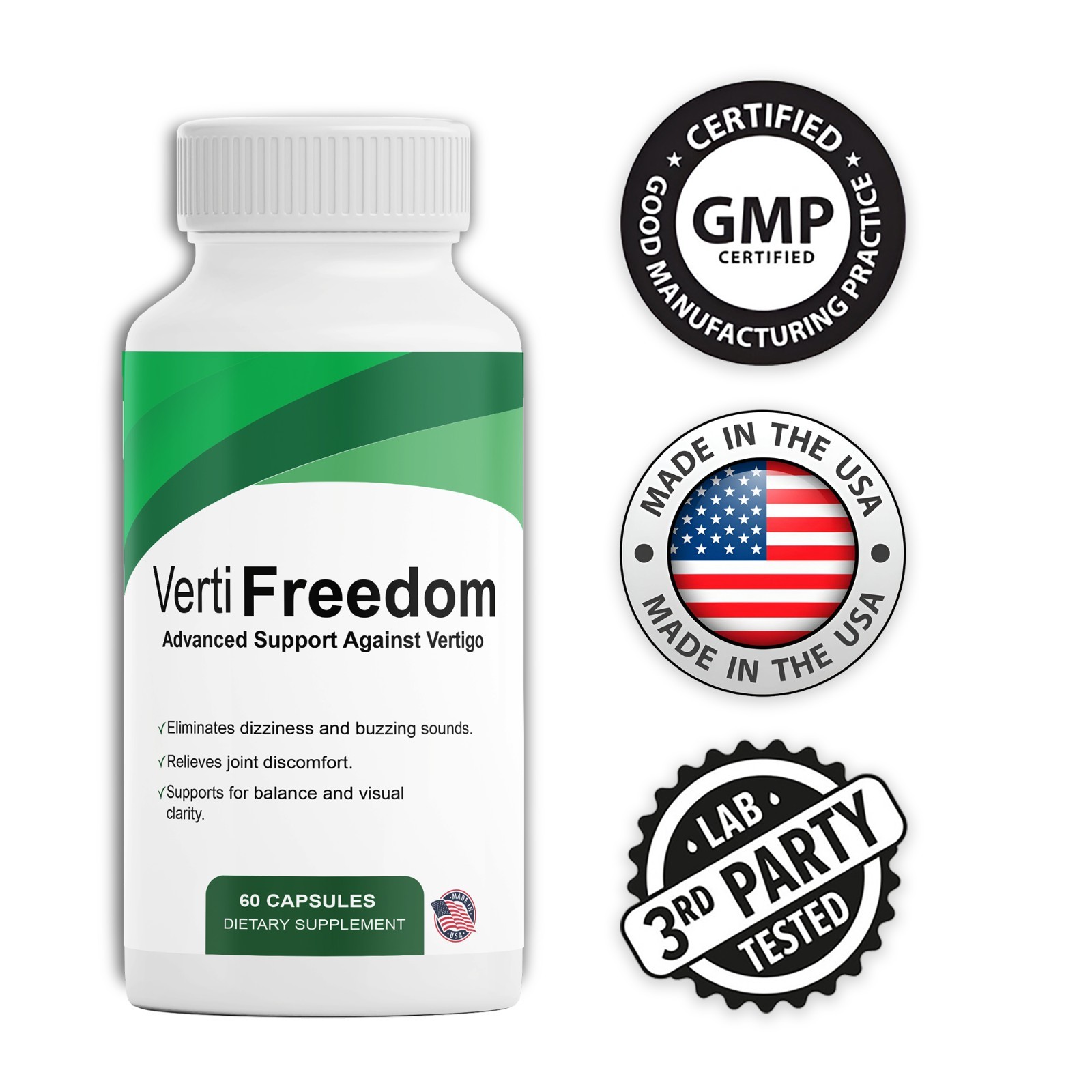 (1 Pack) Verti Freedom Advanced Support for Daily Wellness, VertiFreedom Pills