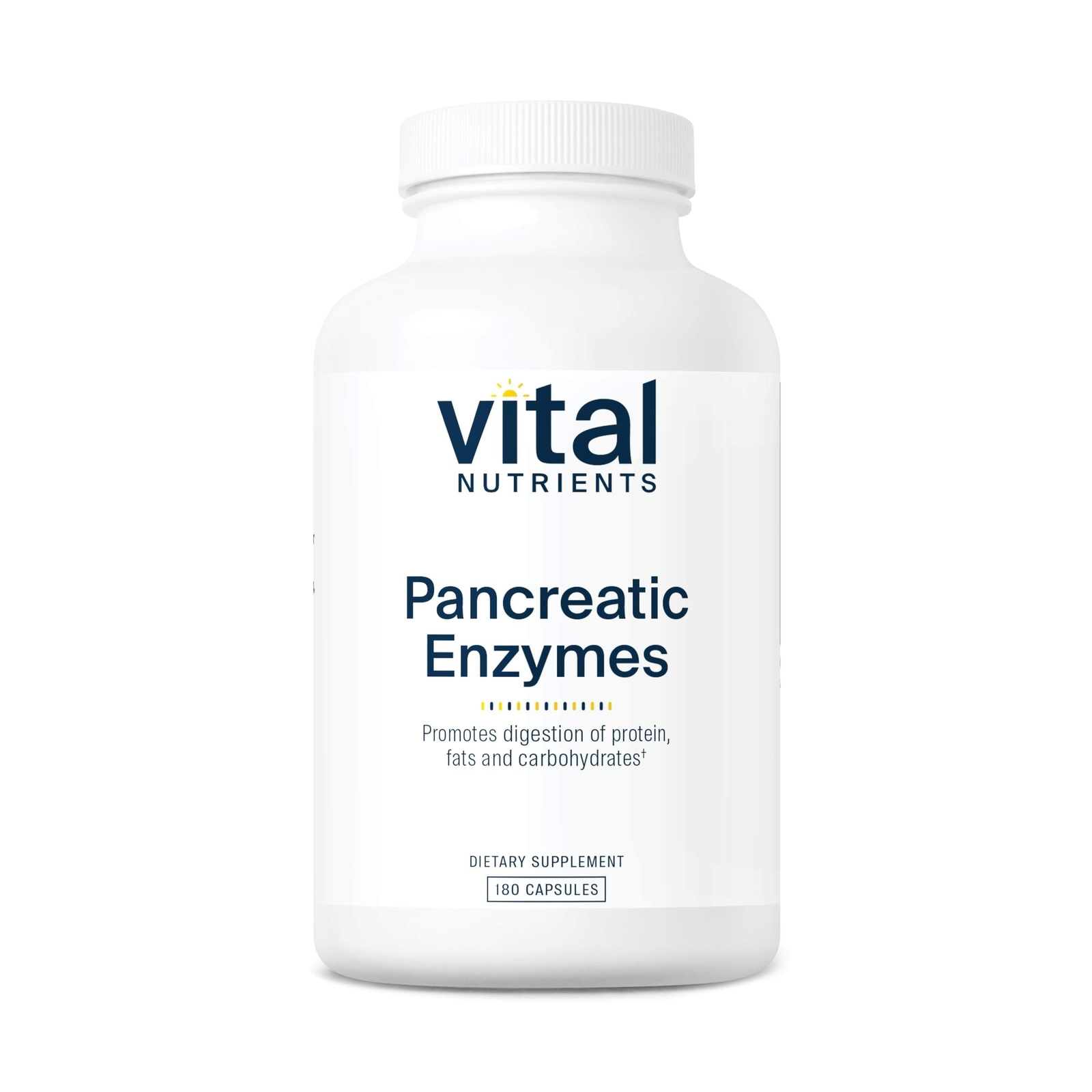 Premium Digestive Enzyme Supplement 180 Count for Gut Health and Digestion
