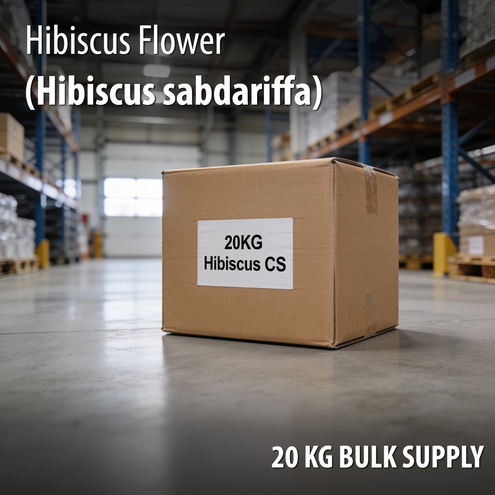 Hibiscus Flower 20KG Bulk Cut & Sifted Wholesale Commercial Supply