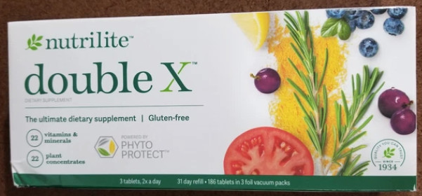 AMWAY ORIGINAL NUTRILITE DOUBLE X 31 day REFILL ~EXP 11/26 or later