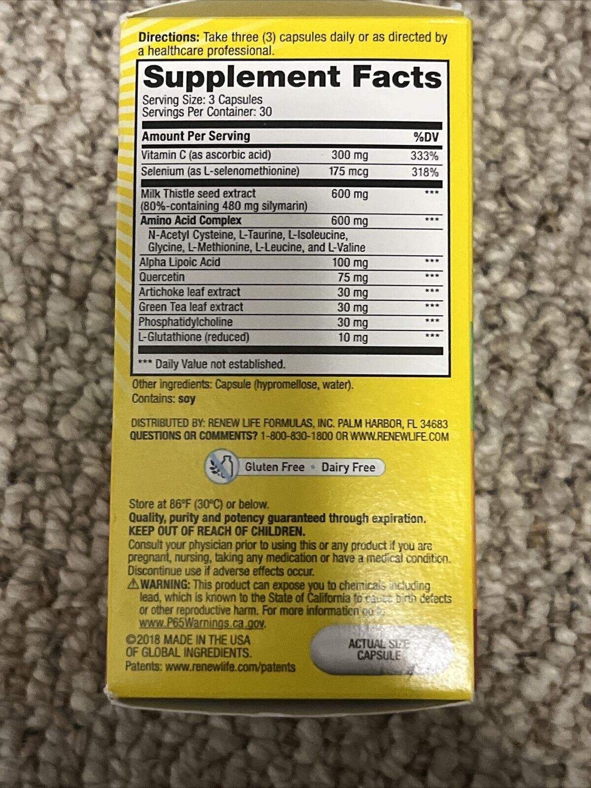 Centrum Silver Men’s 50+ Multivitamin Multimineral Supplement 100 CT