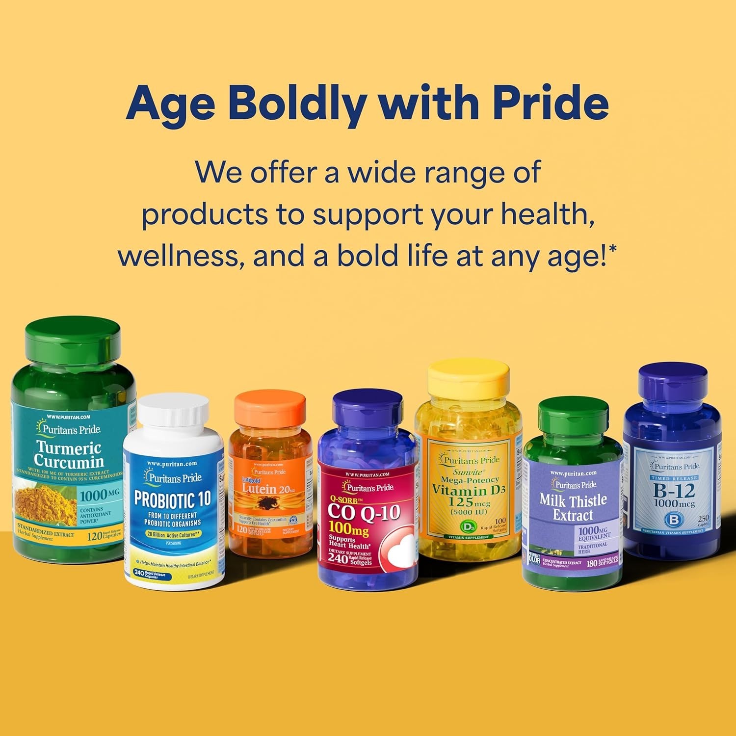 Puritan’s Pride Probiotic Supplement, Acidophilus, 250 Count (Pack of 1)
