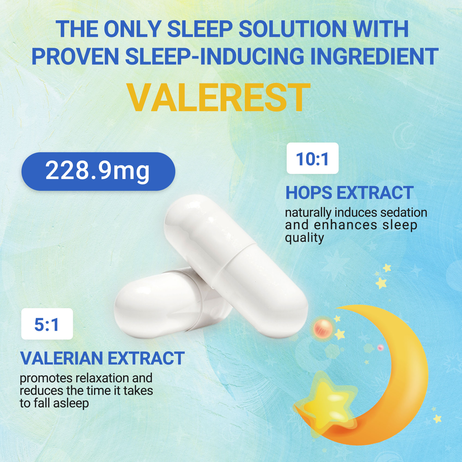 Sleep Capsules – Melatonin Sleep Aid Supplement To Help You Fall Asleep Quickly