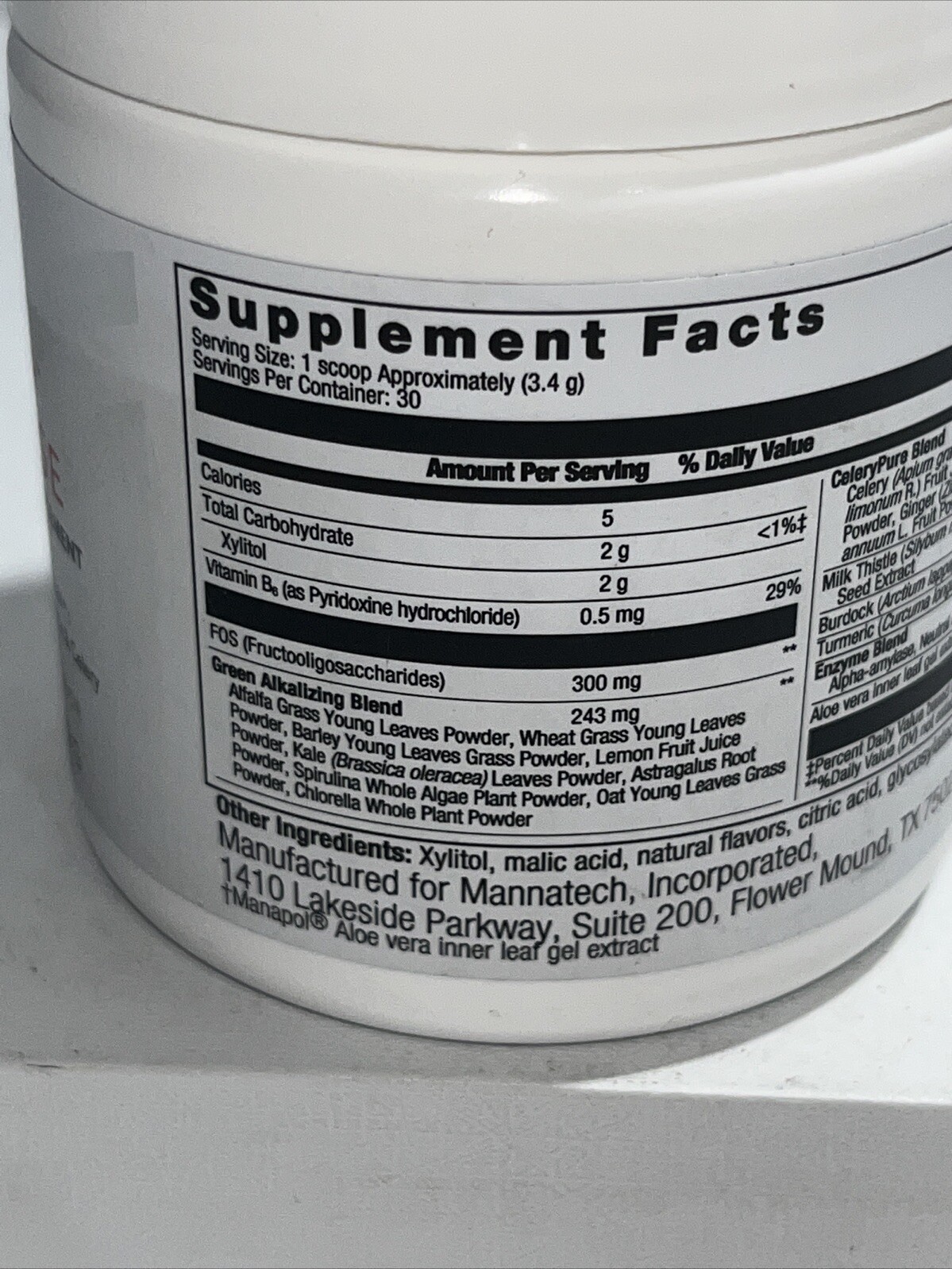 TruHealth Herbal Cleanse, Detox & Renew Sealed, 102g, Slightly Damaged Outer