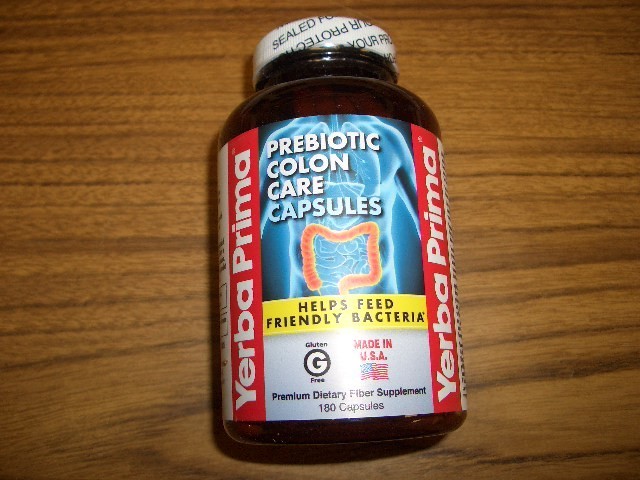 Yerba Prima Prebiotic Colon Care, 180 Capsules 180 Capsules Exp 8/2028
