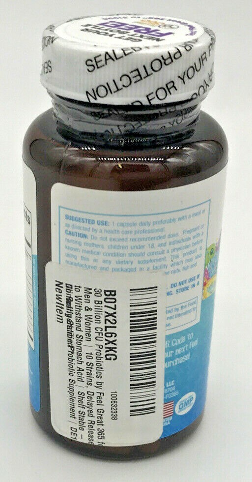 Feel Great 365 Certified Organic Probiotics For Adults Gummies 30 Ct Digestive